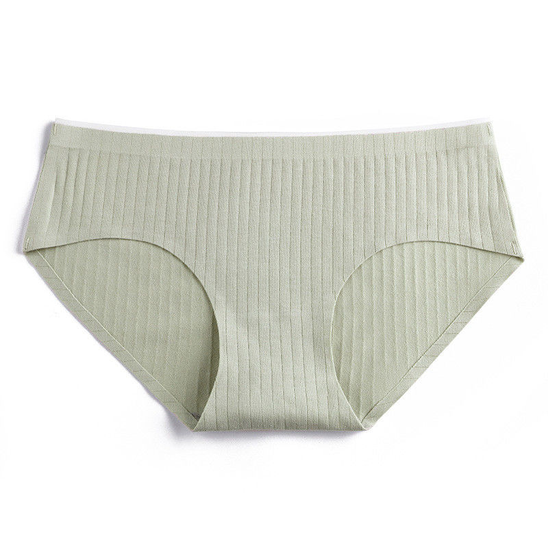 보통 염색된 이음새가 없는 면 Boyshorts에 의하여 뜨개질을 하는 레이저 커트 적요 중간 허리