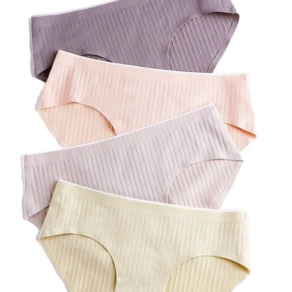보통 염색된 이음새가 없는 면 Boyshorts에 의하여 뜨개질을 하는 레이저 커트 적요 중간 허리