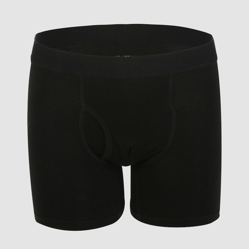 대나무 섬유 면 스판덱스 복서 팬티 반바지 남자 레이온 XS-2XL 속옷